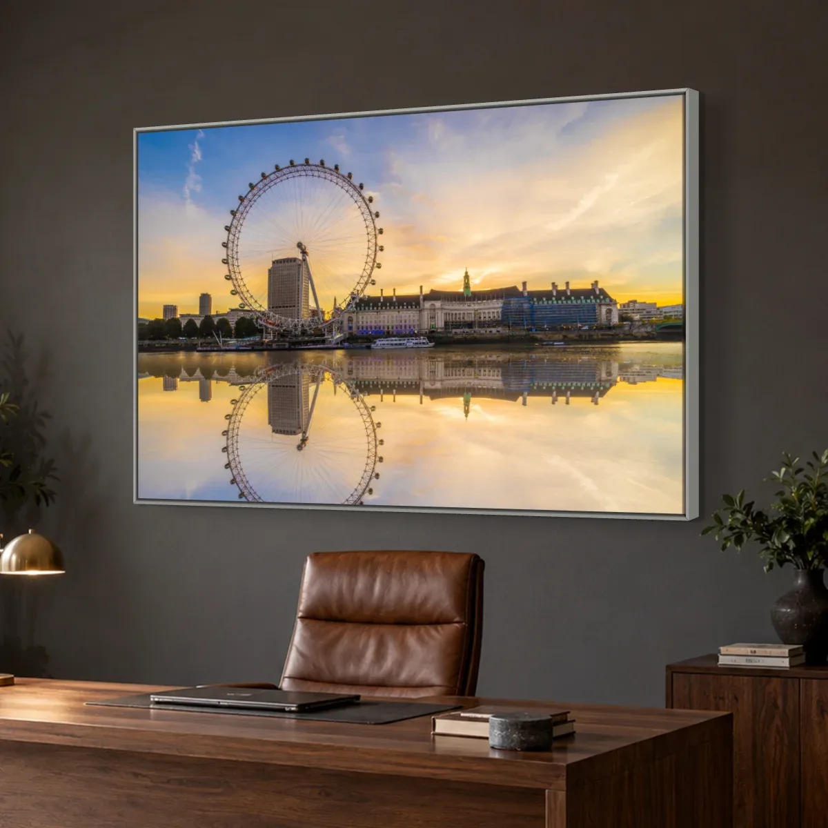 Quadro Decorativo Canvas Reflexo Londrino - CI0144