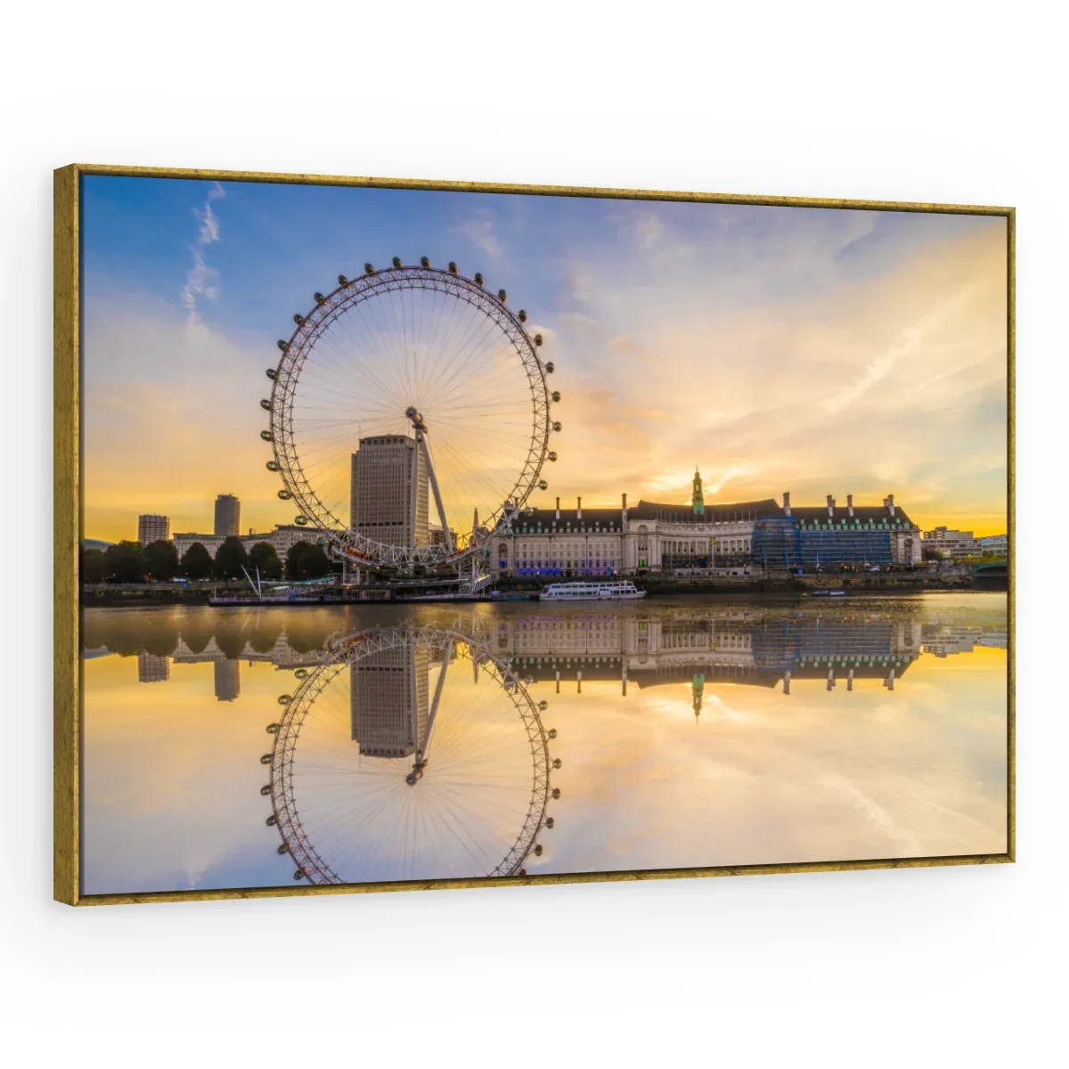 Quadro Decorativo Canvas Reflexo Londrino - CI0144