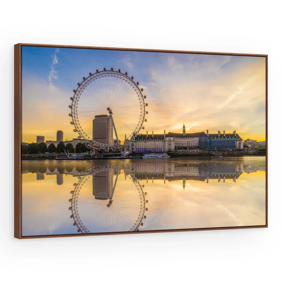 Quadro Decorativo Canvas Reflexo Londrino - CI0144