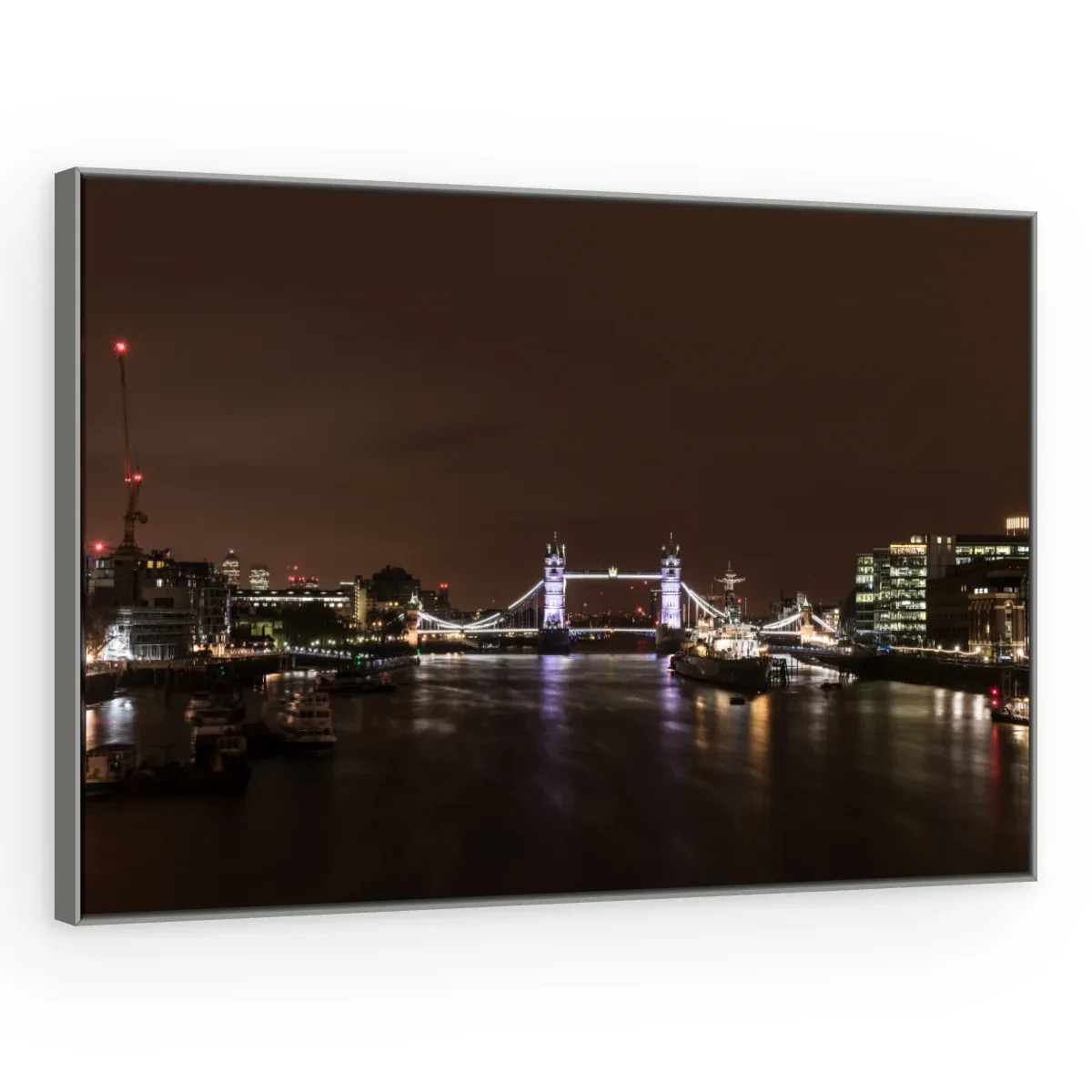 Quadro Decorativo Canvas Tâmisa Noturno - CI0147
