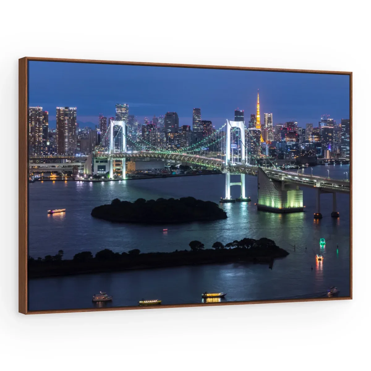 Quadro Decorativo Canvas Tóquio Noturna - CI0148