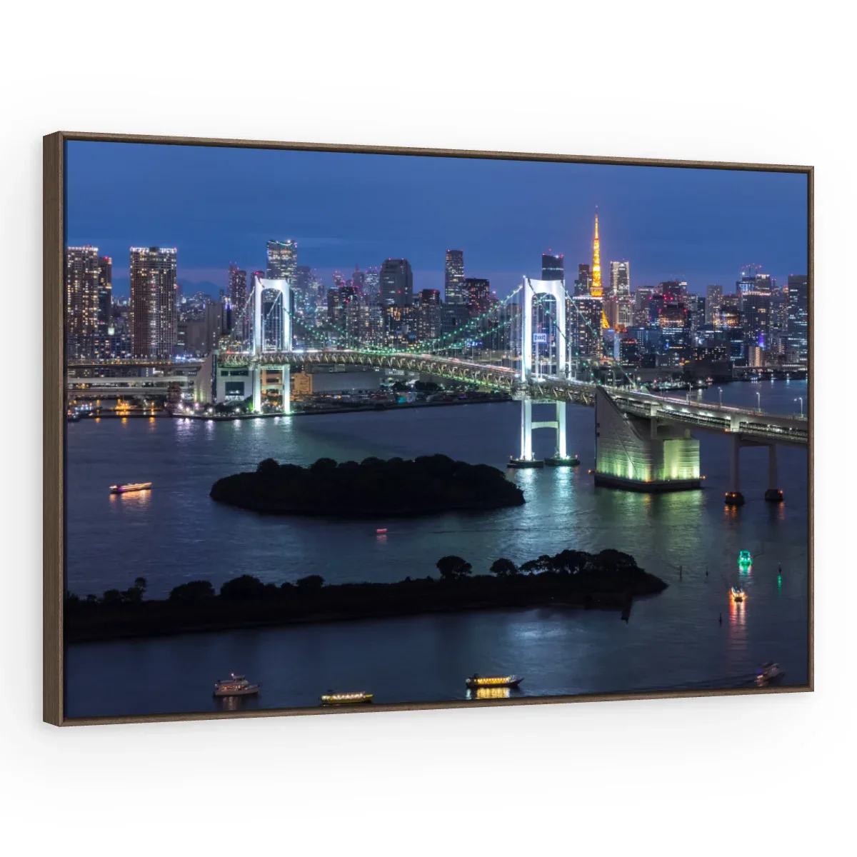 Quadro Decorativo Canvas Tóquio Noturna - CI0148