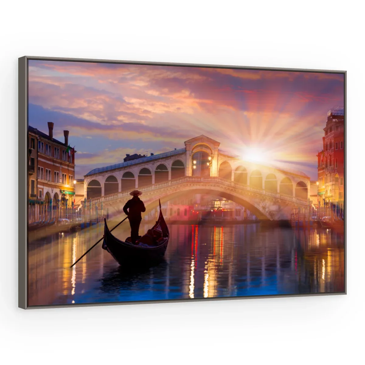 Quadro Decorativo Canvas Rialto Radiante - CI0149