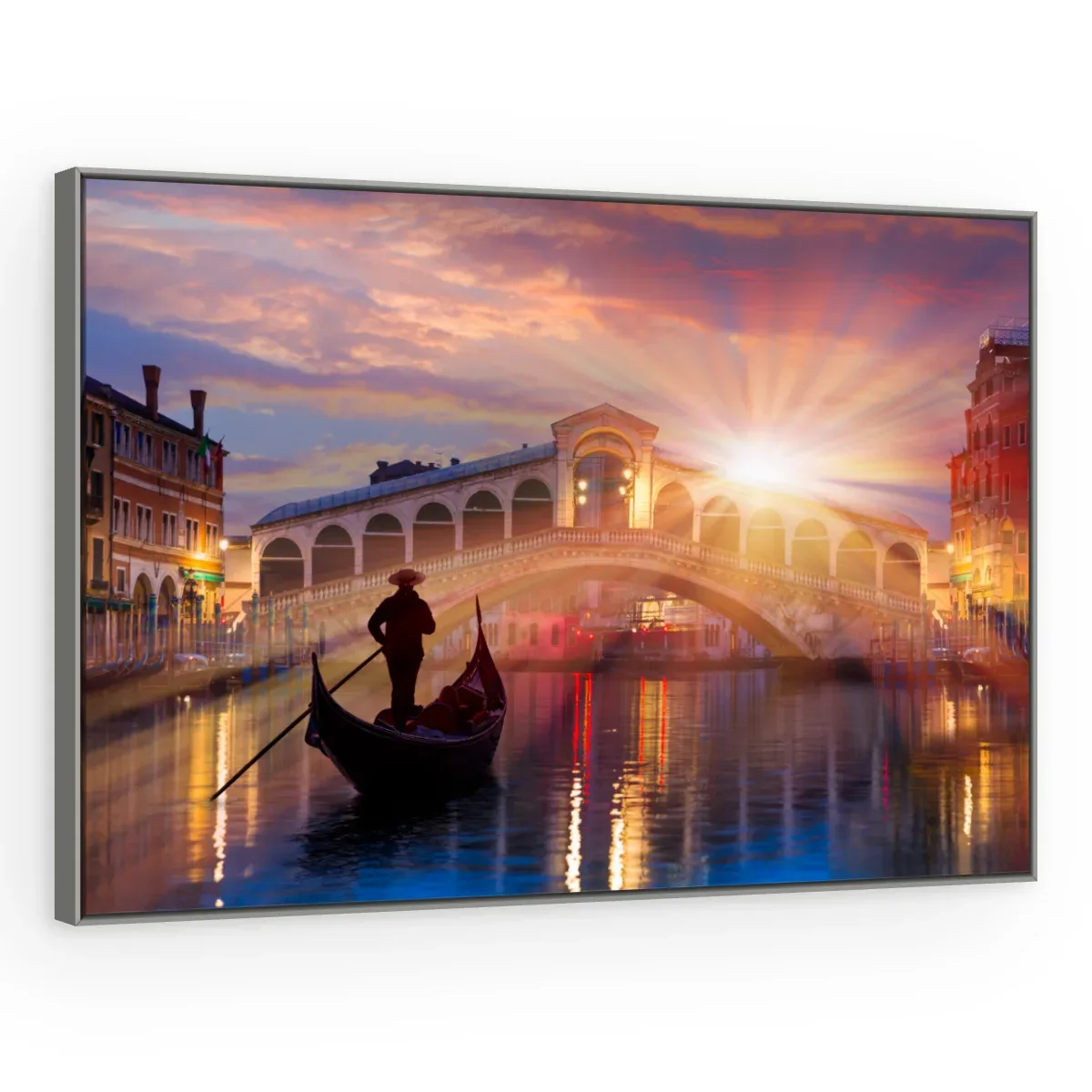 Quadro Decorativo Canvas Rialto Radiante - CI0149