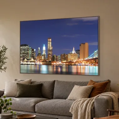 Quadro Decorativo Canvas Manhattan Panorâmica - CI0155