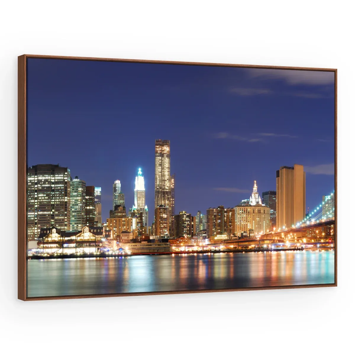 Quadro Decorativo Canvas Manhattan Panorâmica - CI0155
