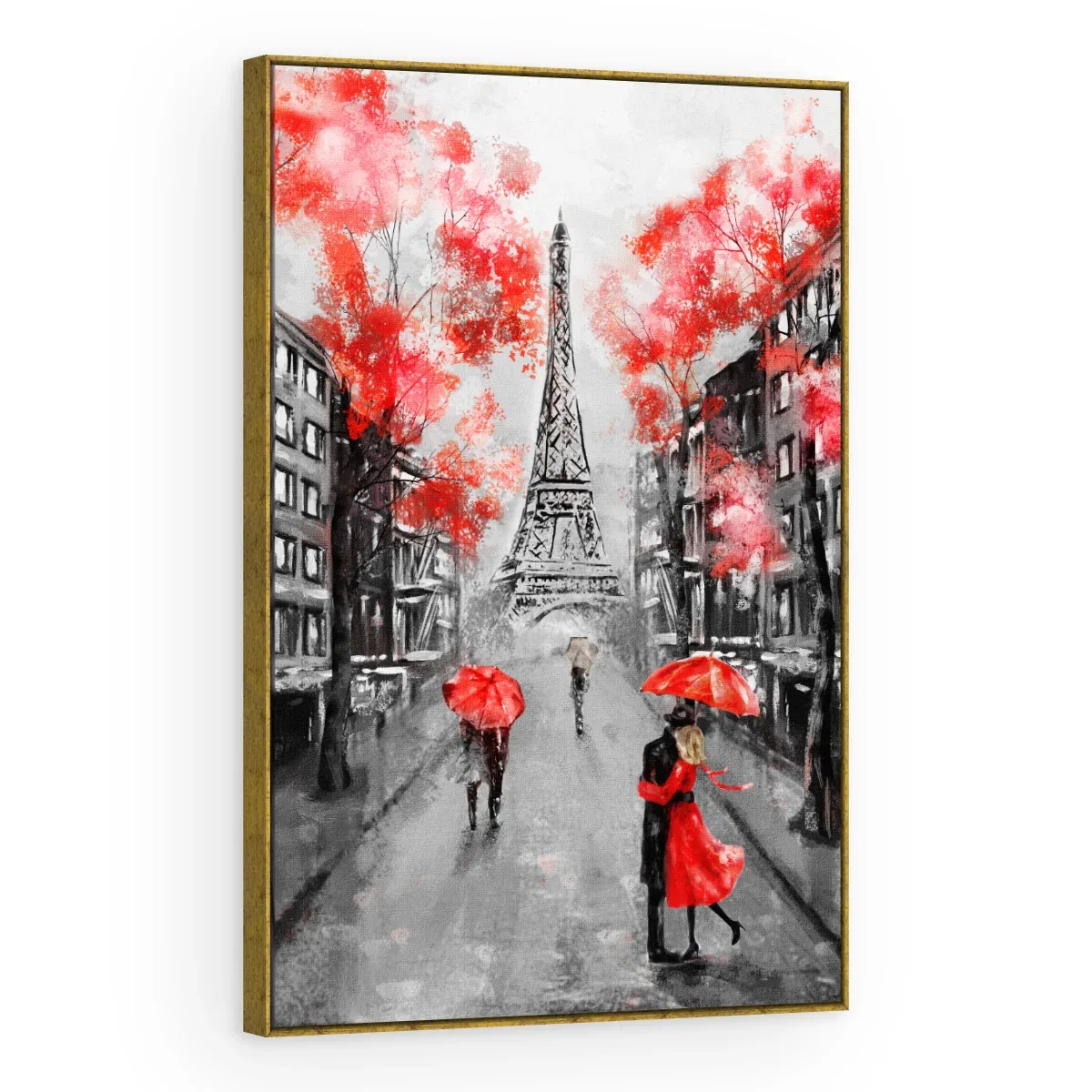 Quadro Decorativo Canvas Paris Romântica - CI0156