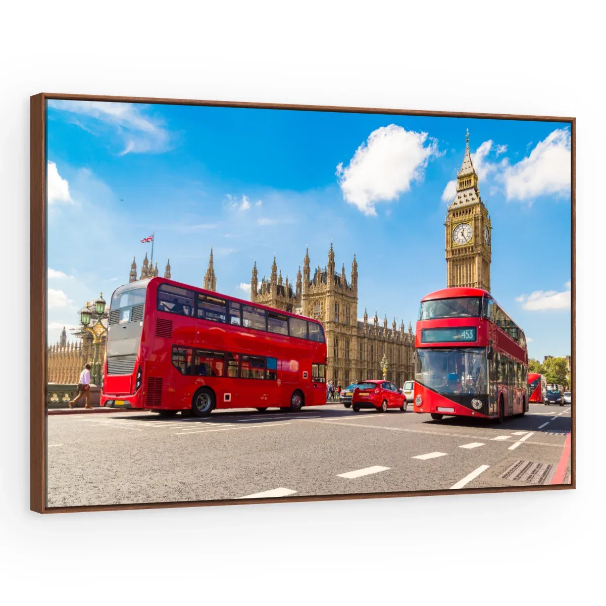 Quadro Decorativo Canvas Londres Vibrante - CI0159