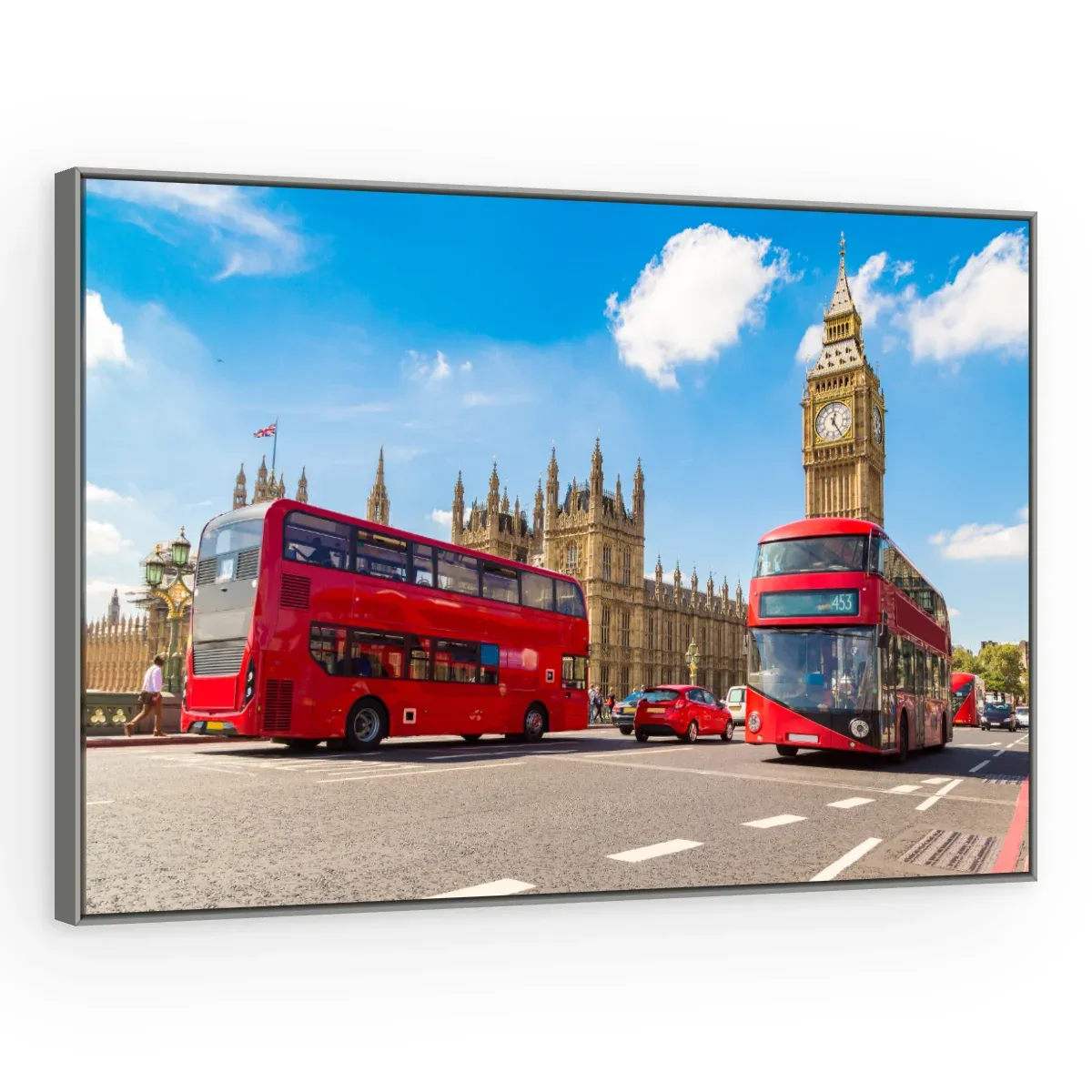 Quadro Decorativo Canvas Londres Vibrante - CI0159