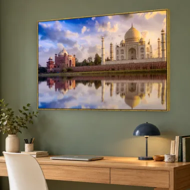 Quadro Decorativo Canvas Taj Mahal - CI0164