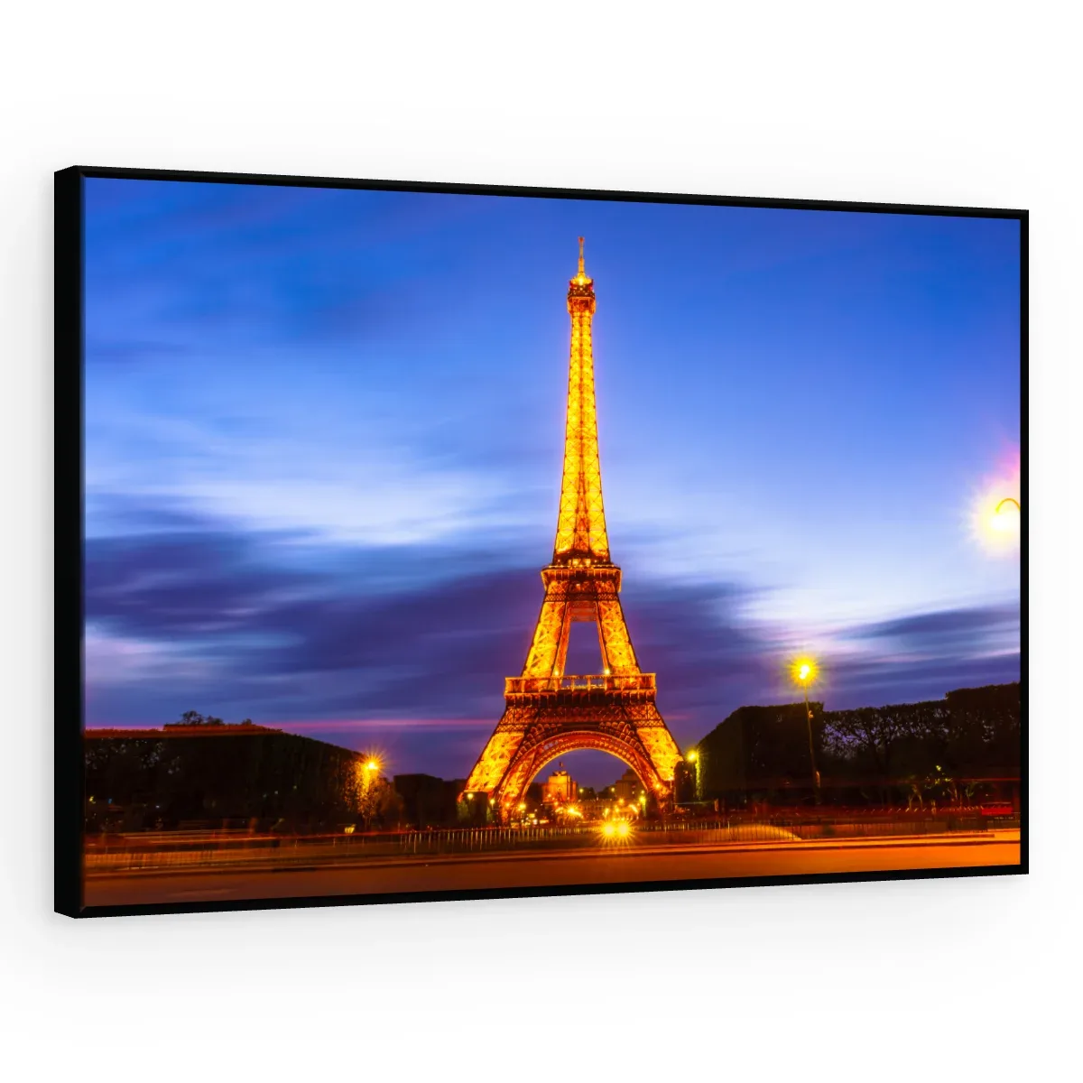 Quadro Decorativo Canvas Eiffel Noturna - CI0172
