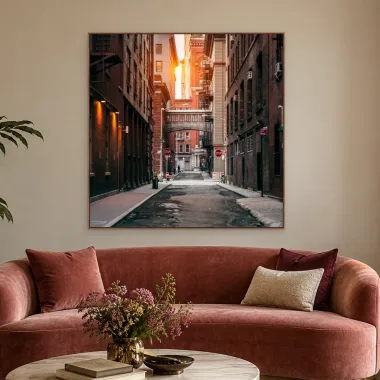 Quadro Decorativo Canvas Beco Urbano - CI0174
