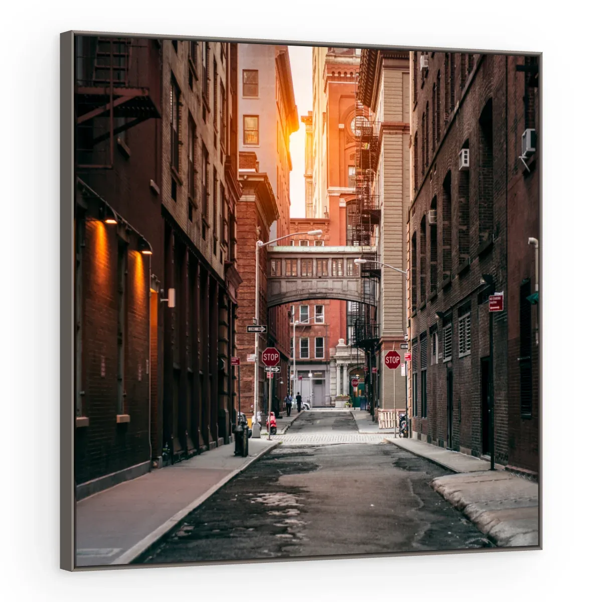 Quadro Decorativo Canvas Beco Urbano - CI0174