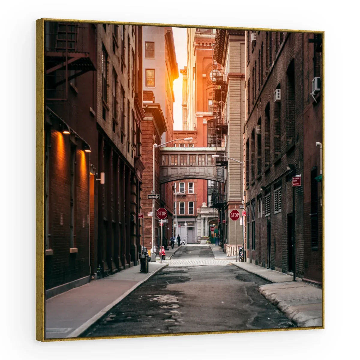 Quadro Decorativo Canvas Beco Urbano - CI0174