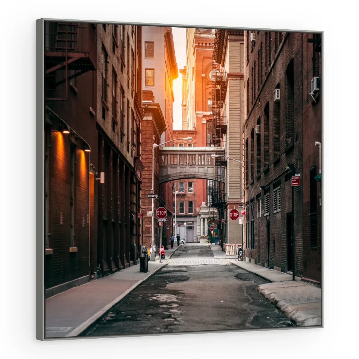 Quadro Decorativo Canvas Beco Urbano - CI0174
