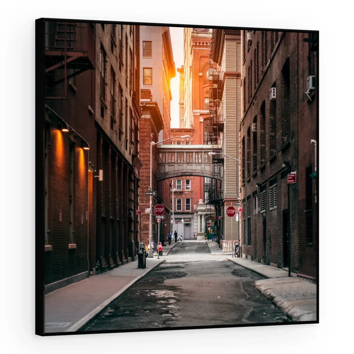 Quadro Decorativo Canvas Beco Urbano - CI0174