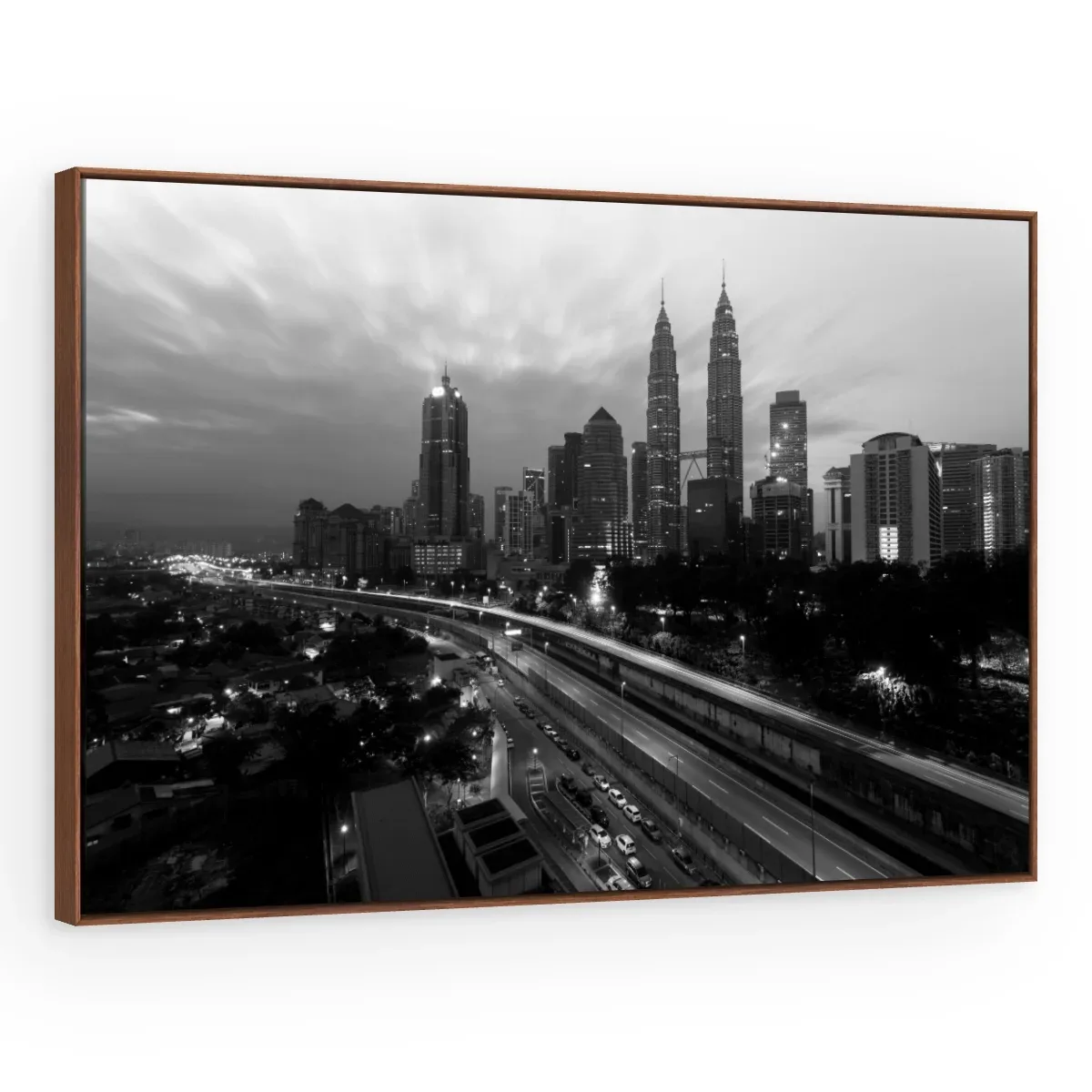 Quadro Decorativo Canvas Kuala Lumpur - CI0175