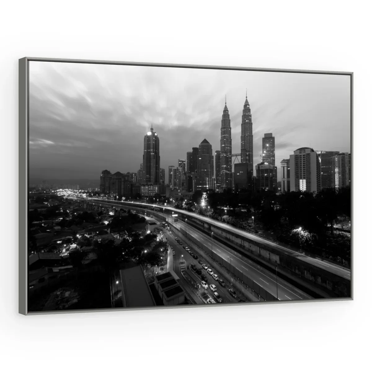 Quadro Decorativo Canvas Kuala Lumpur - CI0175