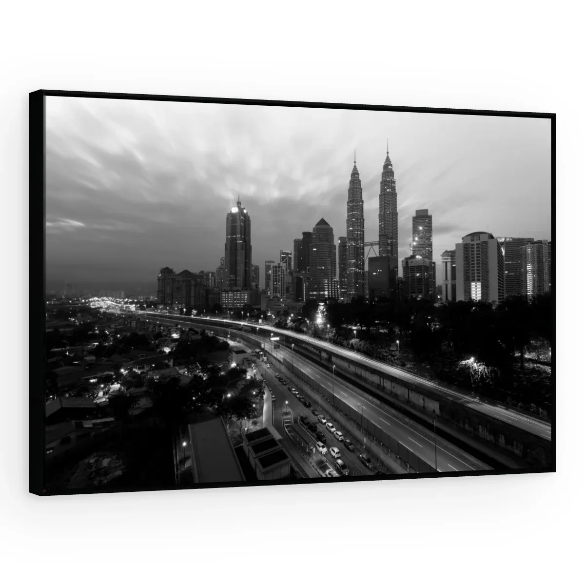 Quadro Decorativo Canvas Kuala Lumpur - CI0175