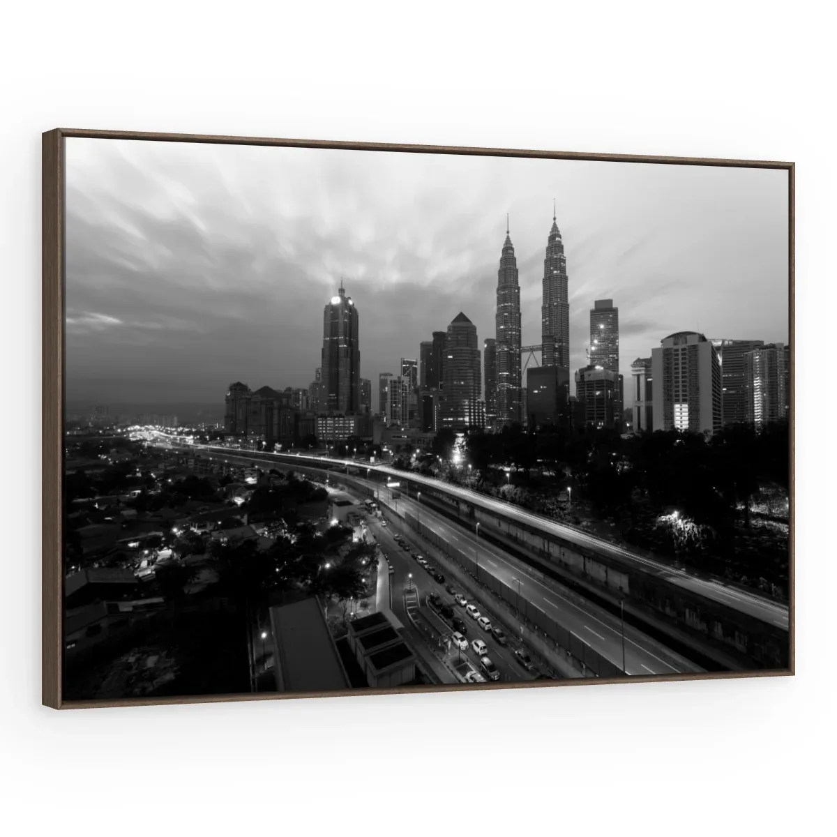 Quadro Decorativo Canvas Kuala Lumpur - CI0175