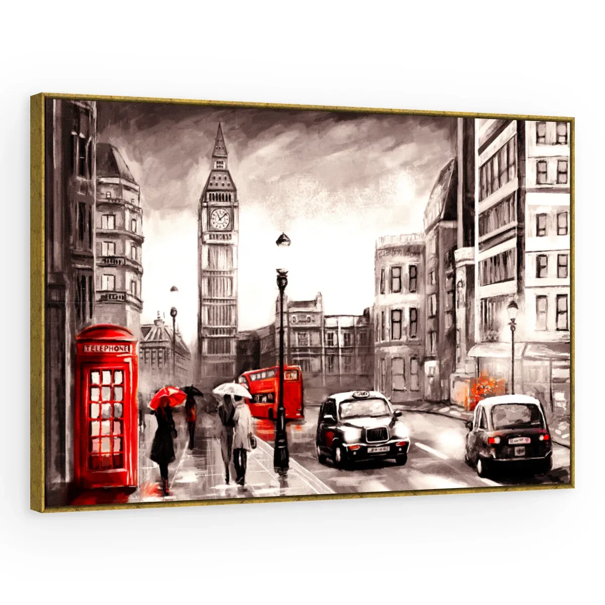 Quadro Decorativo Canvas Londres Artística - CI0176