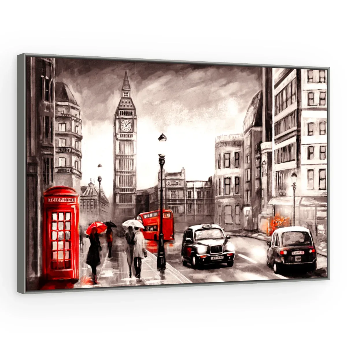 Quadro Decorativo Canvas Londres Artística - CI0176
