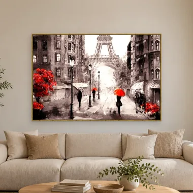 Quadro Decorativo Canvas Paris Artística - CI0177