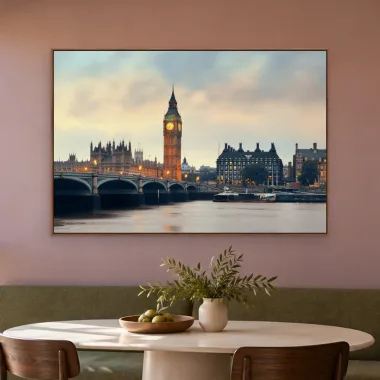 Quadro Decorativo Canvas Westminster Panorâmico - CI0191