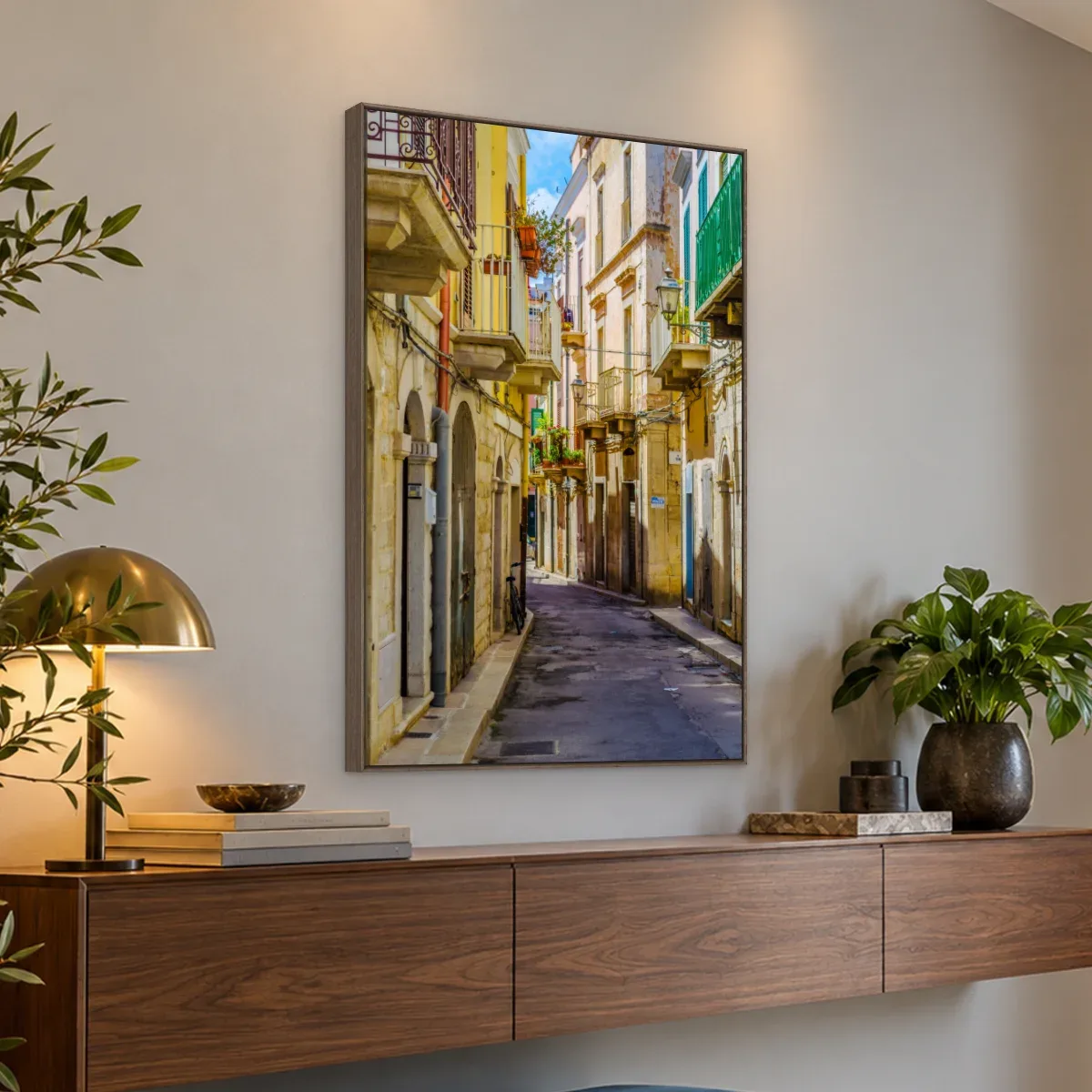 Quadro Decorativo Canvas Viela Italiana - CI0192