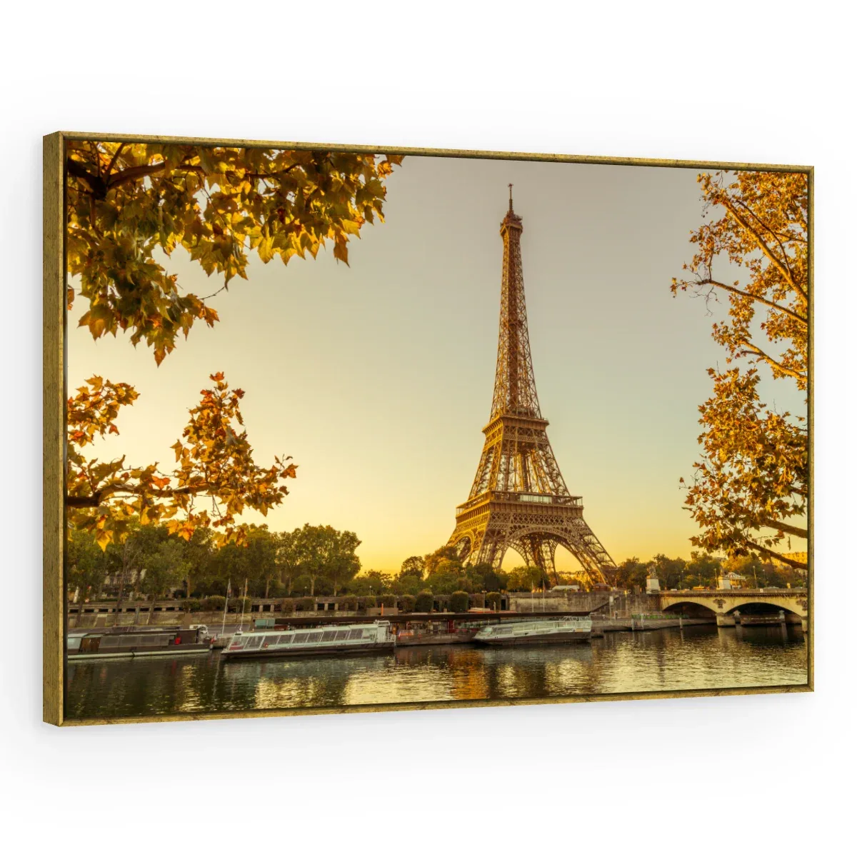 Quadro Decorativo Canvas Eiffel Outonal - CI0193