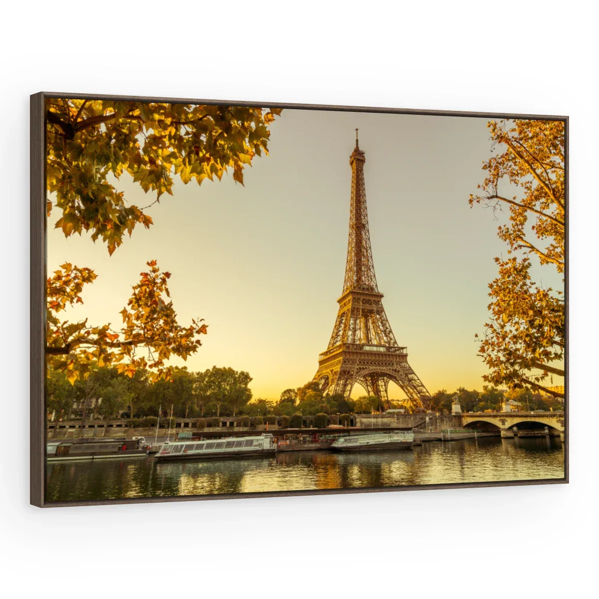 Quadro Decorativo Canvas Eiffel Outonal - CI0193