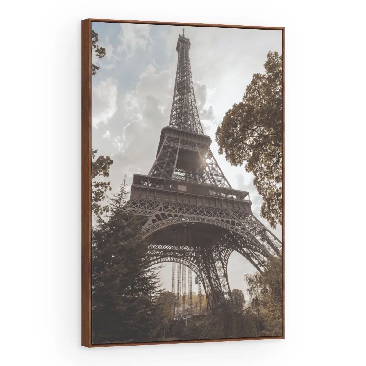 Quadro Decorativo Canvas Eiffel Arborizada - CI0196