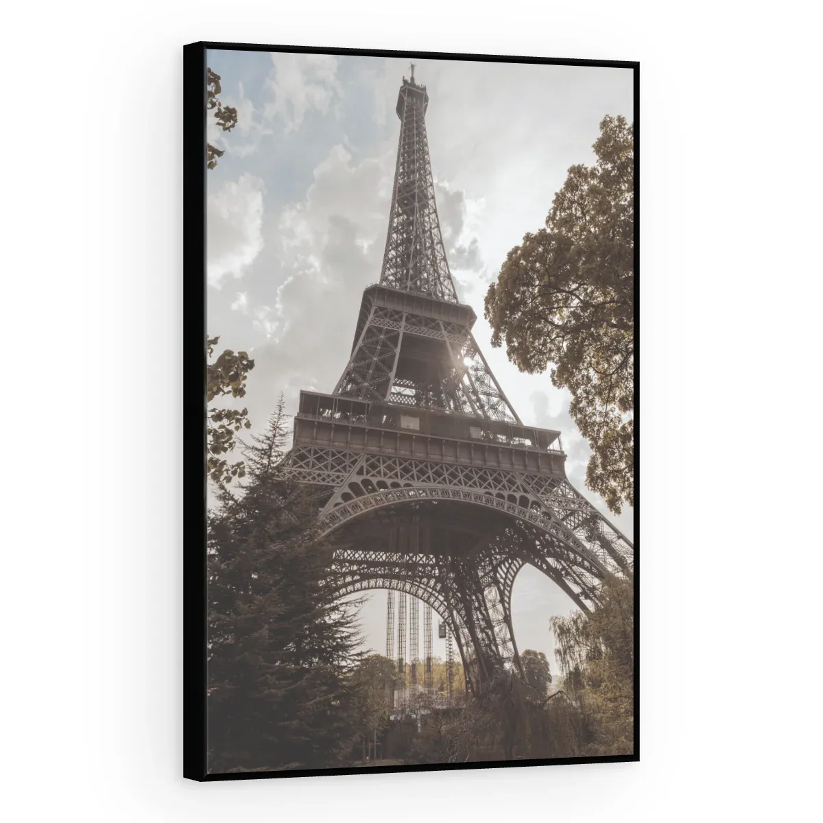 Quadro Decorativo Canvas Eiffel Arborizada - CI0196