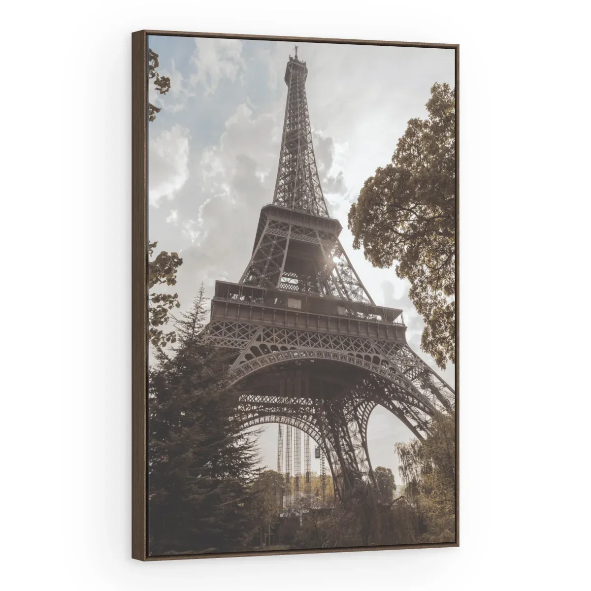 Quadro Decorativo Canvas Eiffel Arborizada - CI0196