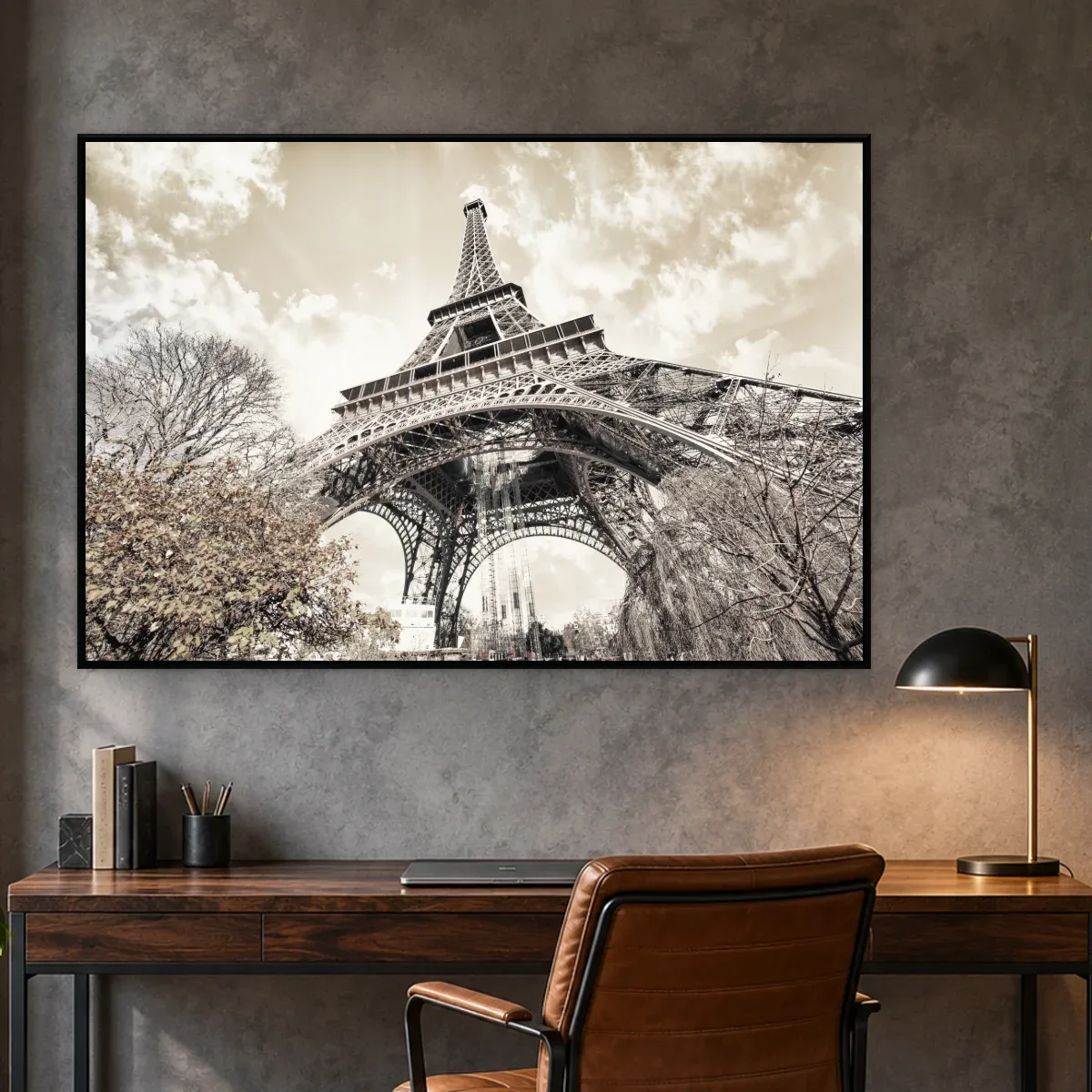 Quadro Decorativo Canvas Eiffel Clássica - CI0197