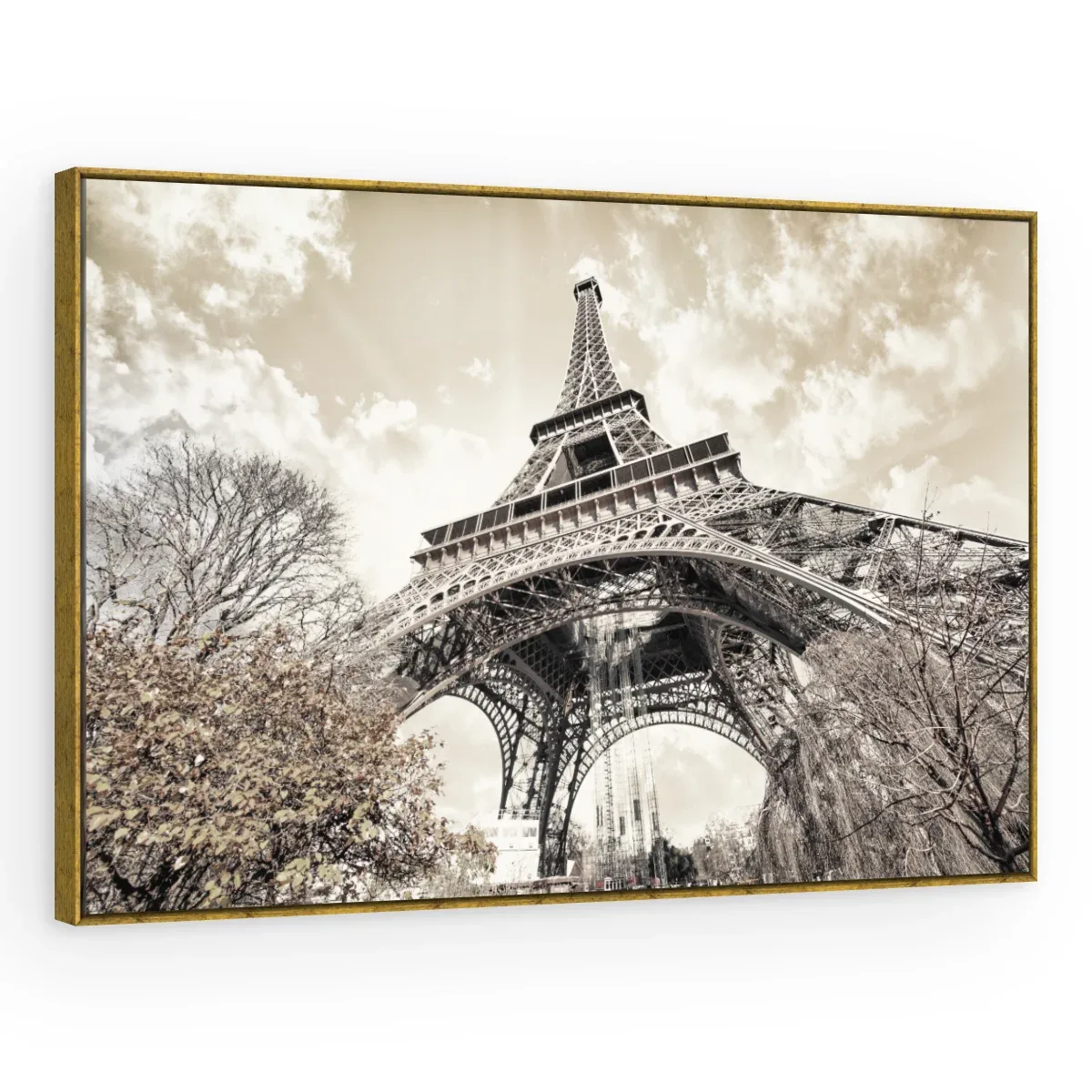 Quadro Decorativo Canvas Eiffel Clássica - CI0197