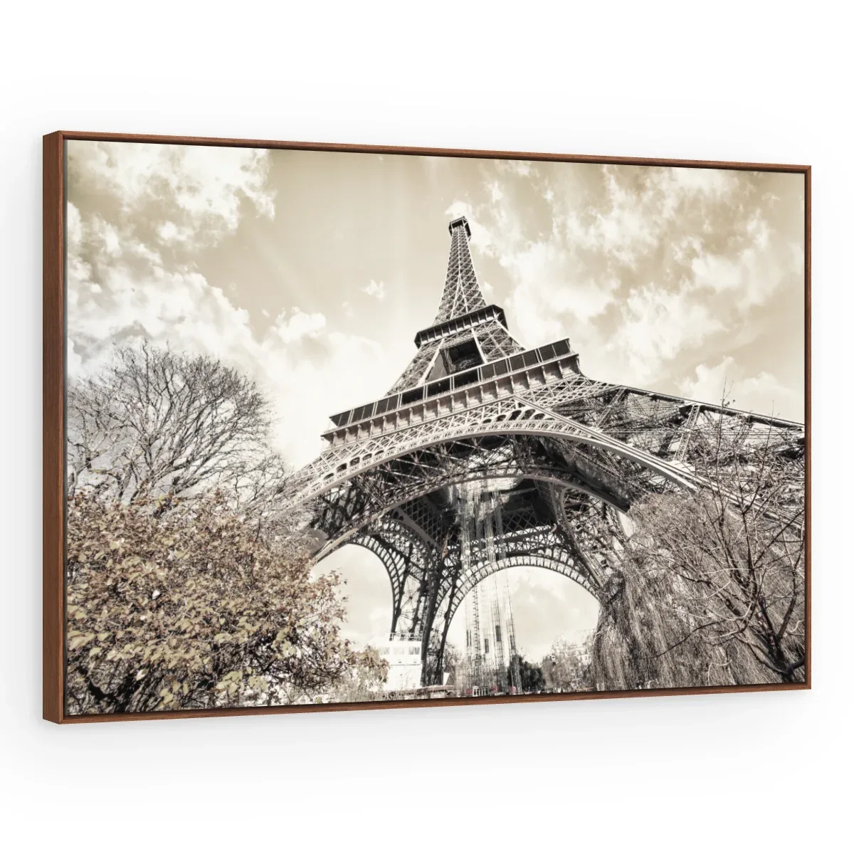 Quadro Decorativo Canvas Eiffel Clássica - CI0197