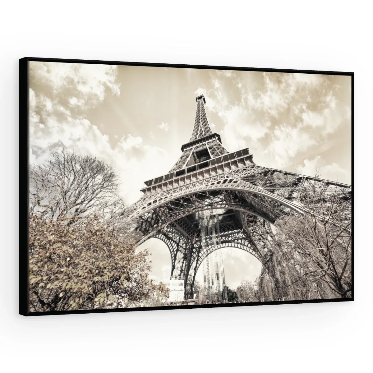 Quadro Decorativo Canvas Eiffel Clássica - CI0197