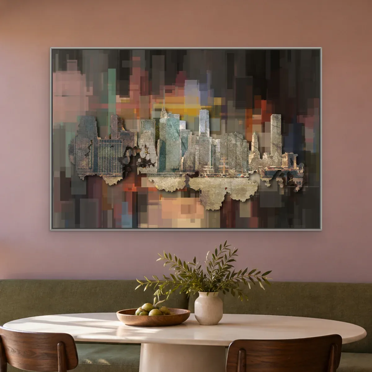 Quadro Decorativo Canvas Metrópole Digital - CI0200
