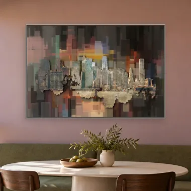 Quadro Decorativo Canvas Metrópole Digital - CI0200