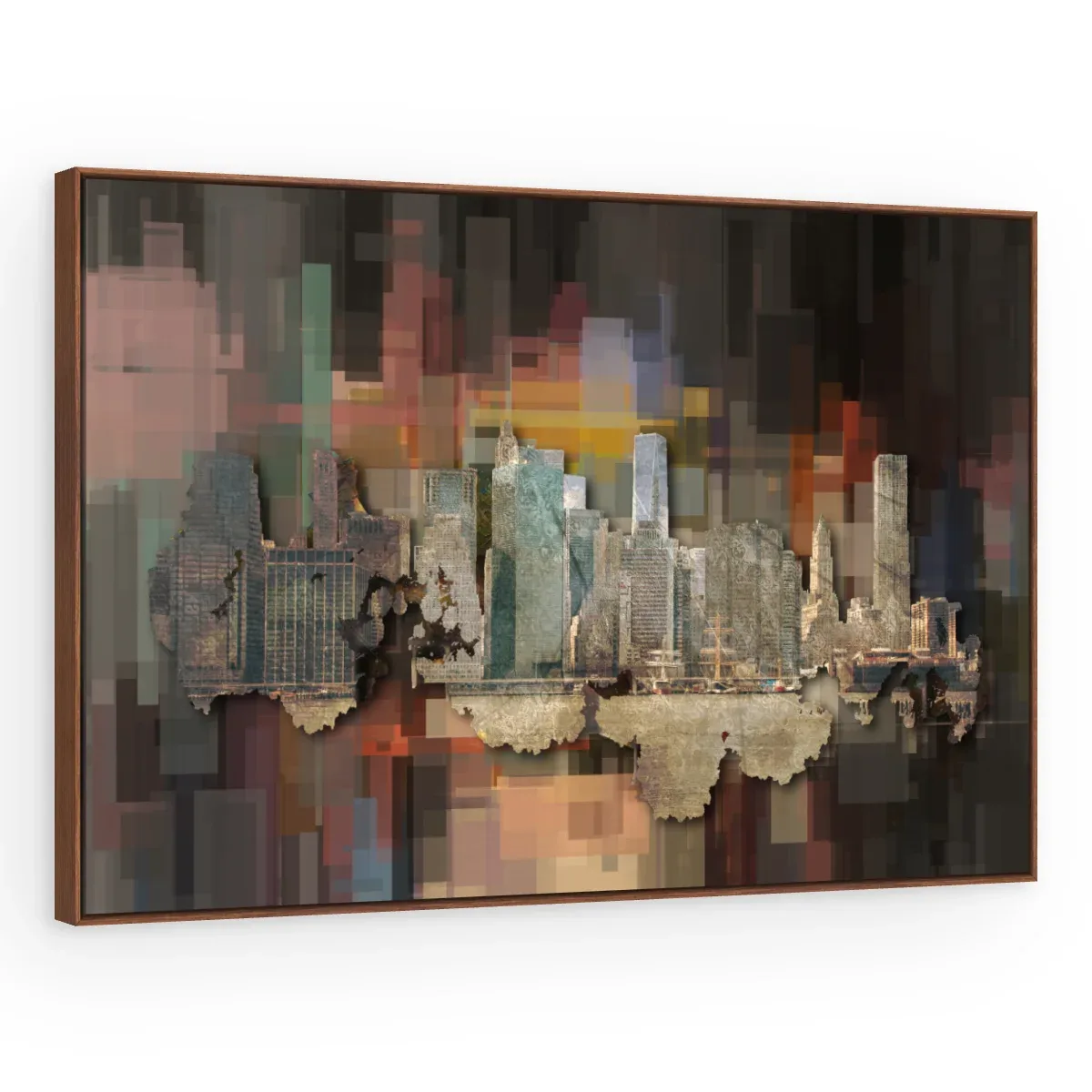 Quadro Decorativo Canvas Metrópole Digital - CI0200