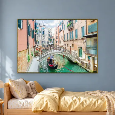 Quadro Decorativo Canvas Veneza Clássica - CI0201