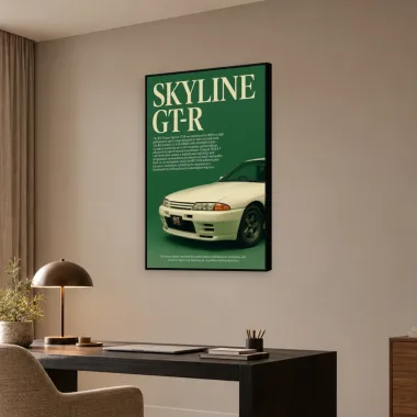 Quadro Decorativo Canvas Nissan Skyline - CR0004