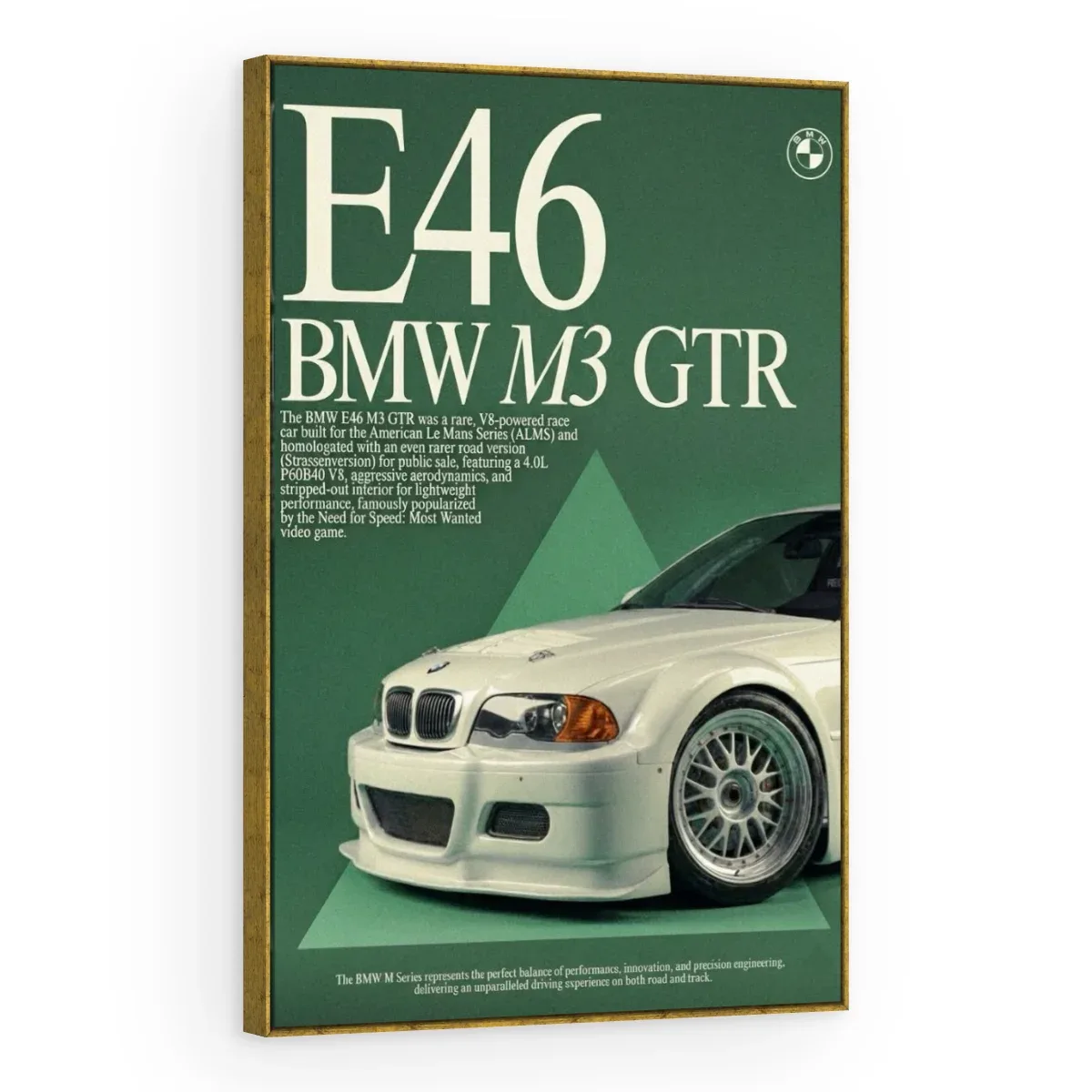 Quadro Decorativo Canvas BMW E46 - CR0005