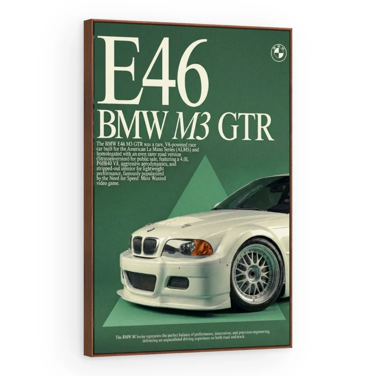 Quadro Decorativo Canvas BMW E46 - CR0005