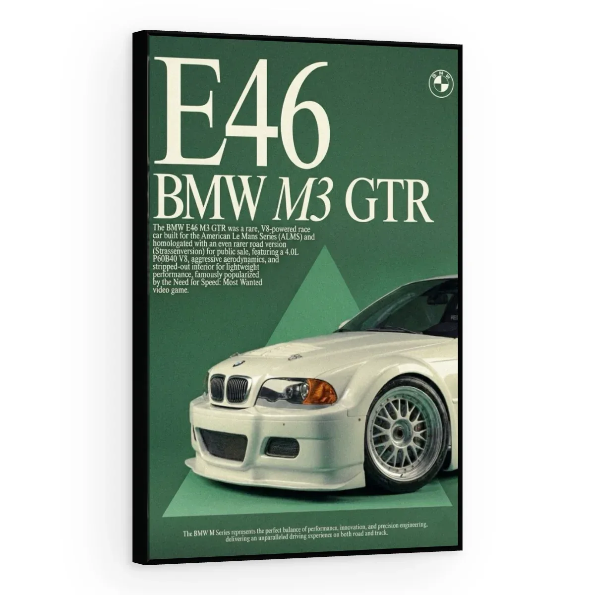Quadro Decorativo Canvas BMW E46 - CR0005