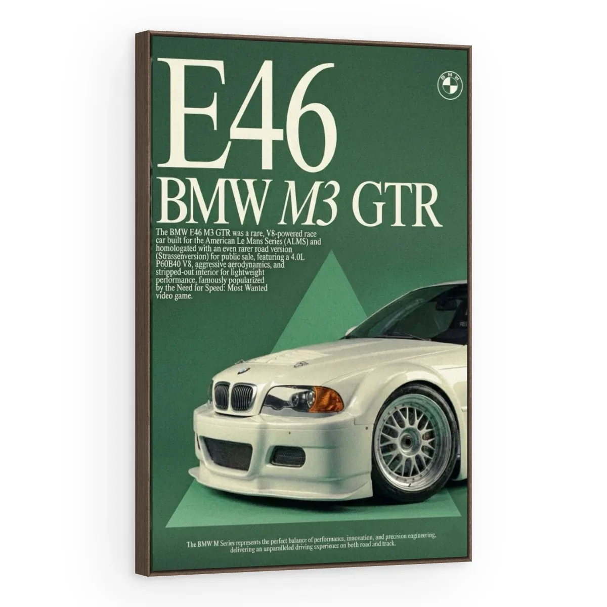 Quadro Decorativo Canvas BMW E46 - CR0005