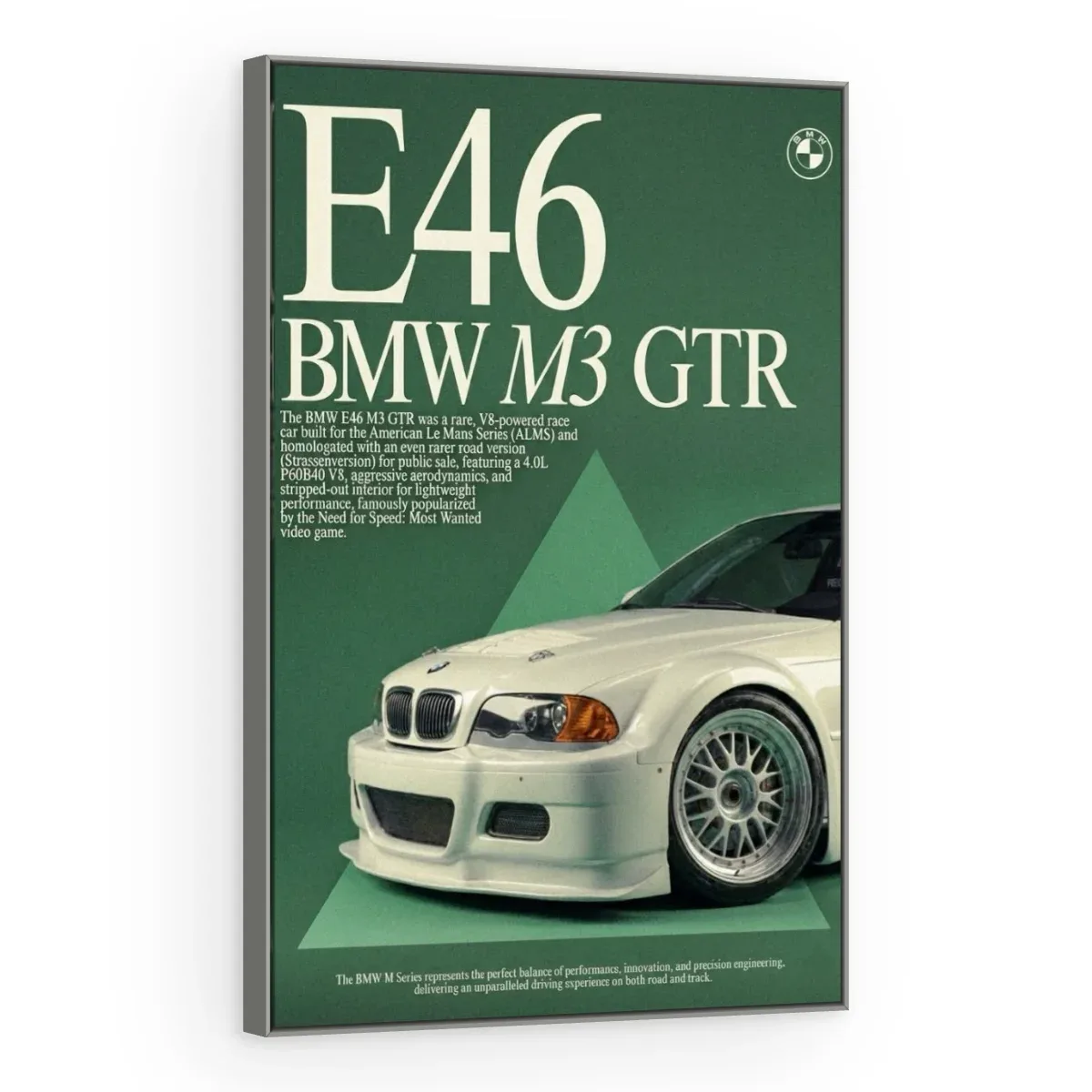 Quadro Decorativo Canvas BMW E46 - CR0005