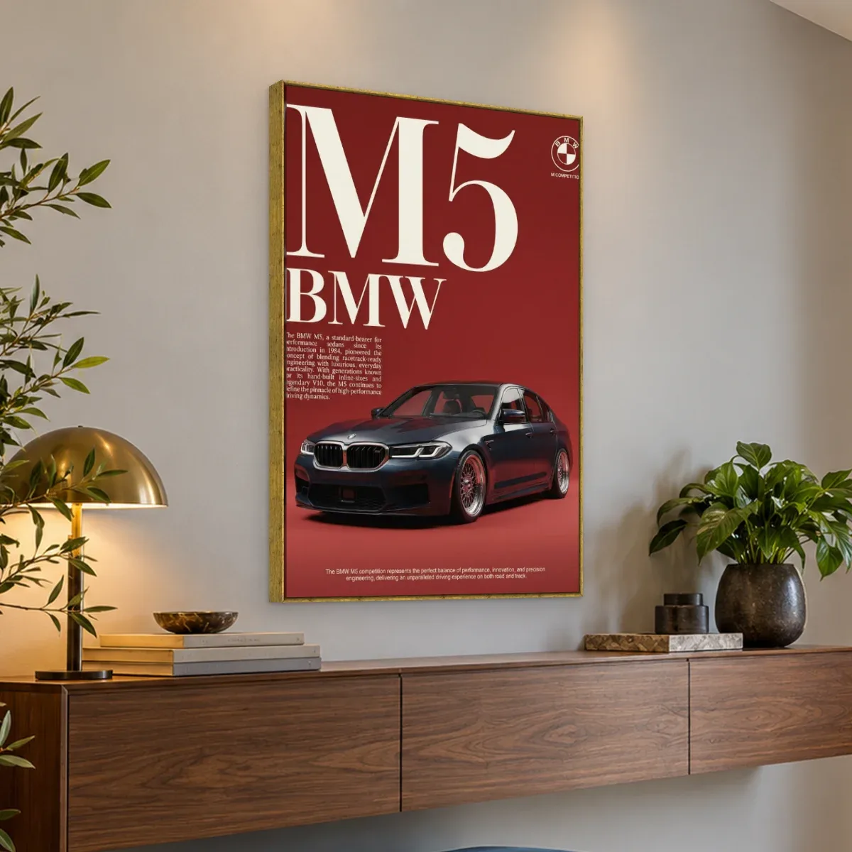 Quadro Decorativo Canvas BMW M5 - CR0006