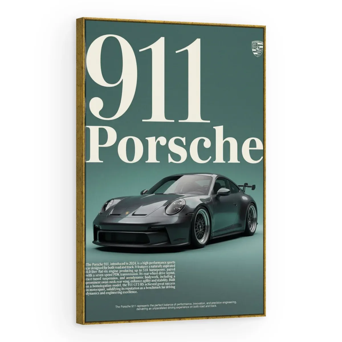 Quadro Decorativo Canvas Porsche 911 - CR0010
